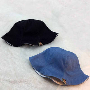 Fashionable and simple bucket hat for women in summer and spring